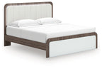 Lit King Size rembourré Kendanport