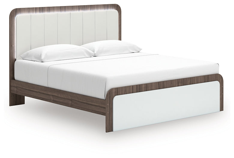 Lit King Size rembourré Kendanport