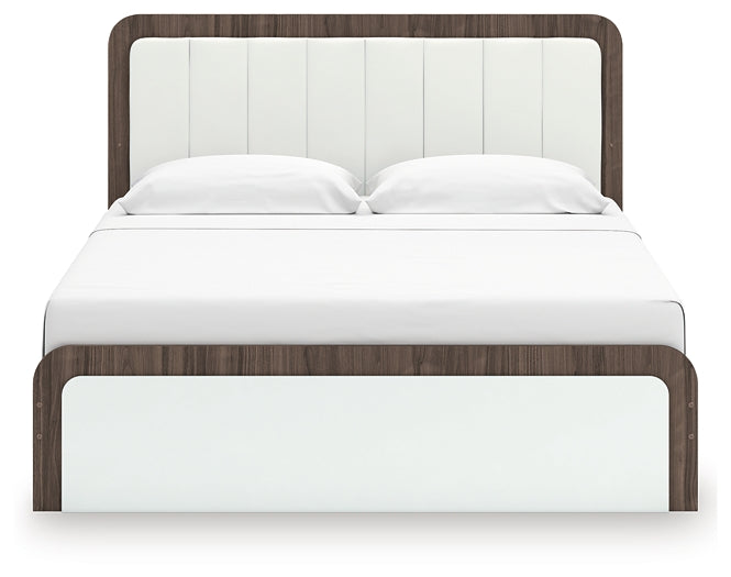 Lit King Size rembourré Kendanport