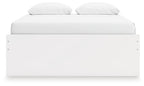 Lit plateforme Onita Queen avec 1 rangement latéral