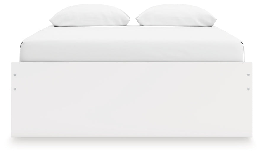 Lit plateforme Onita Queen avec 1 rangement latéral