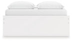 Lit plateforme Onita Queen avec 1 rangement latéral