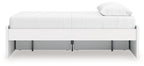 Lit plateforme Onita Queen avec 1 rangement latéral