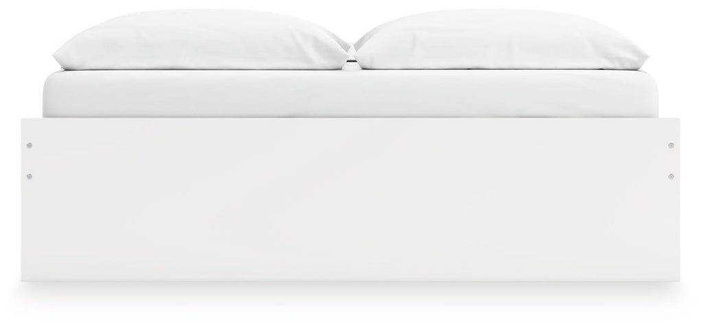 Lit plateforme Onita King avec 1 rangement latéral