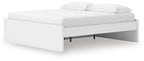 Lit plateforme Onita King avec 1 rangement latéral
