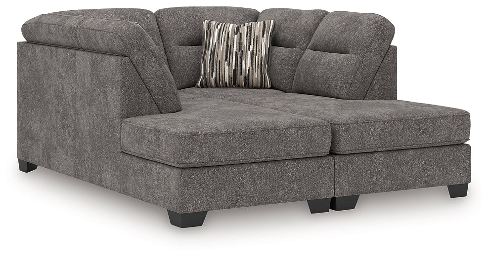 Chaise longue Olten 2 pièces