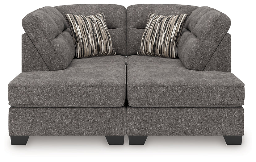 Chaise longue Olten 2 pièces