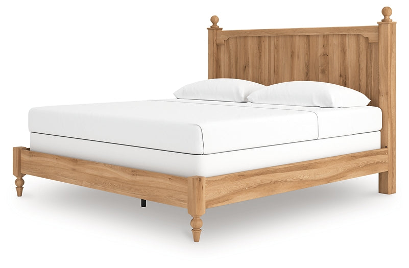 Lit King Size Aleaport avec commode miroir