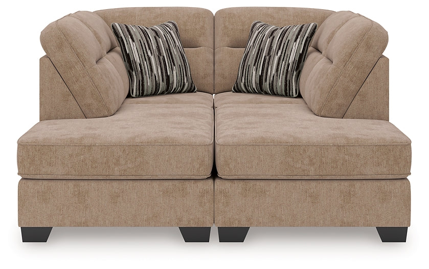 Chaise longue Olten 2 pièces